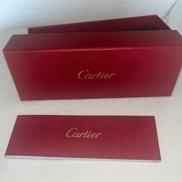 cartier glasses Comes w case& original box. Paid over 2k selling for 1300$ - Picture 2 of 3
